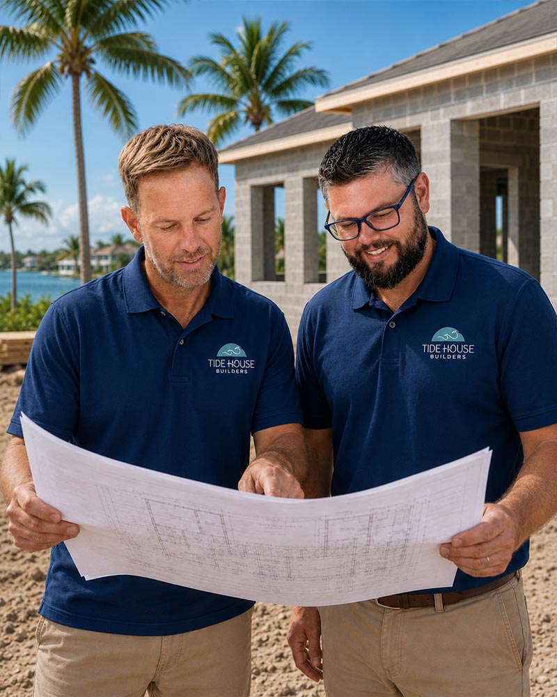 Meet Billy and Jon Billy and Jon reviewing drawings